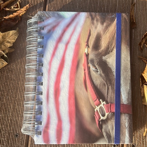 Other - Patriotic horse journal~ NEW
